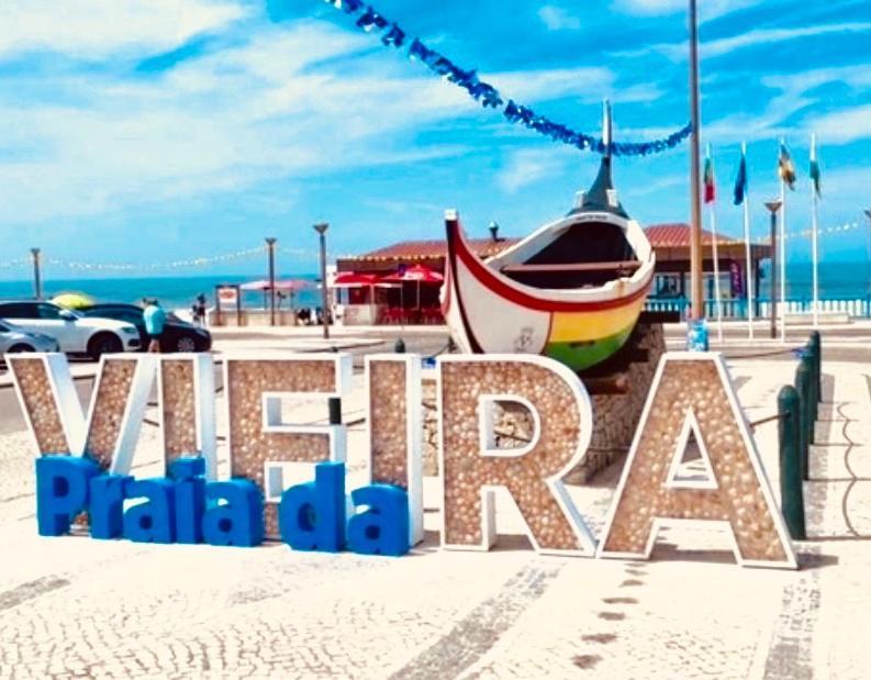 Apartamento Vista Mar Vieira de Leiria Buitenkant foto