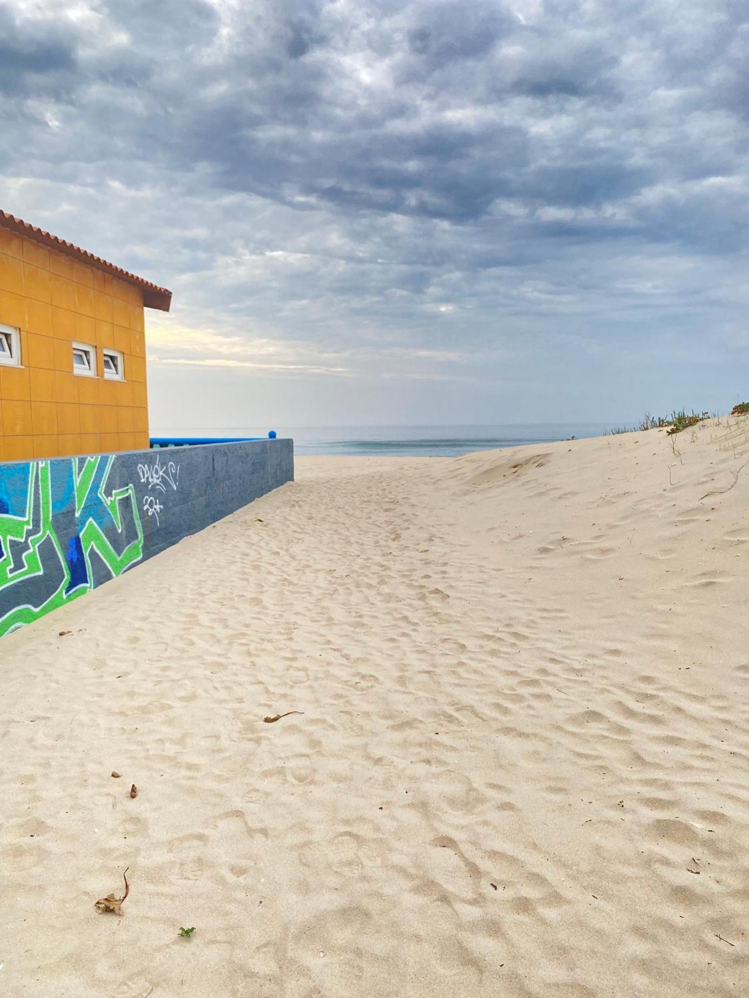 Apartamento Vista Mar Vieira de Leiria Buitenkant foto